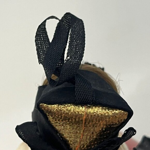 Vintage Schildkrot Celluloid Small German Doll Traditional Outfit Turtle Tag - Picture 14 of 16